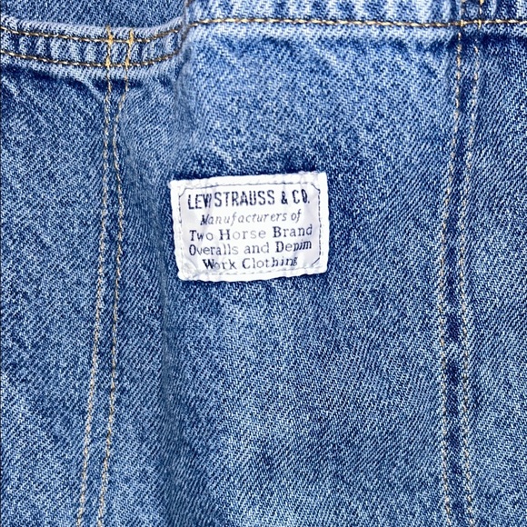 Levi’s Vintage Women’s Shortalls, Size Large - Picture 5 of 12